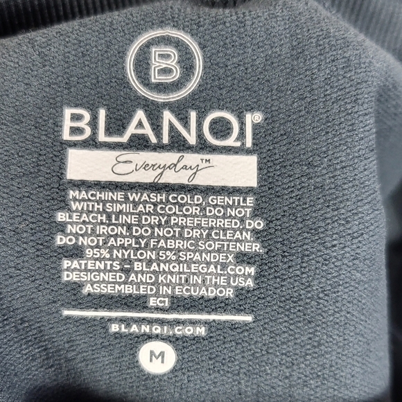 BLANQI Highwaist Postpartum + Nursing Support Seamless Leggings in Storm Medium - Picture 8 of 8